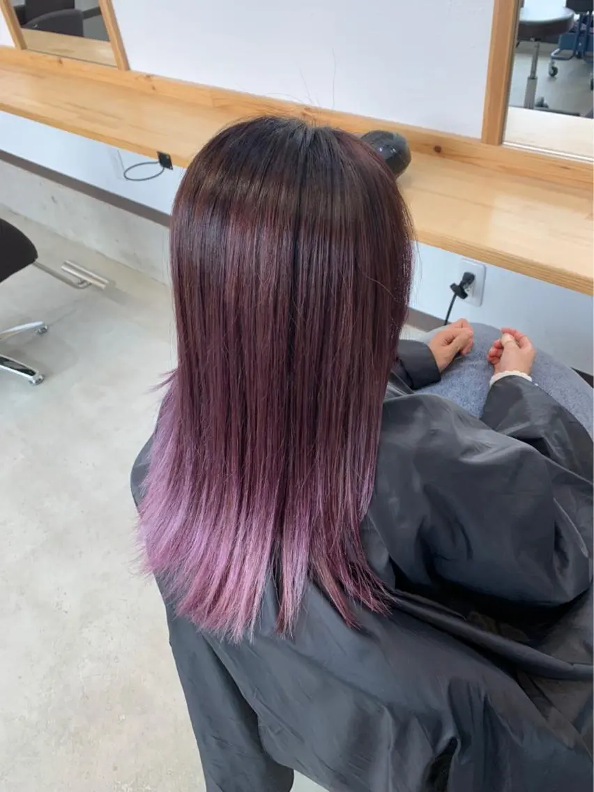 ロング 石塚 リクのヘアスタイル