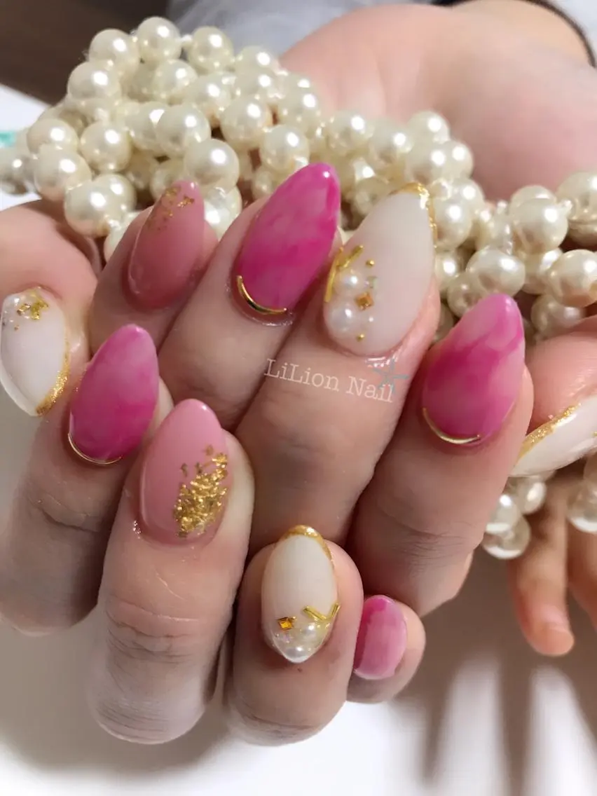 ネイル ピンク その他(ネイル) LiLion Nailのネイルデザイン