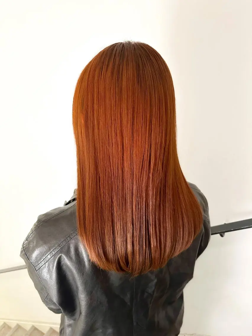 ロング カラー 🤎ono/ 切りっぱなしボブ🤎のヘアスタイル