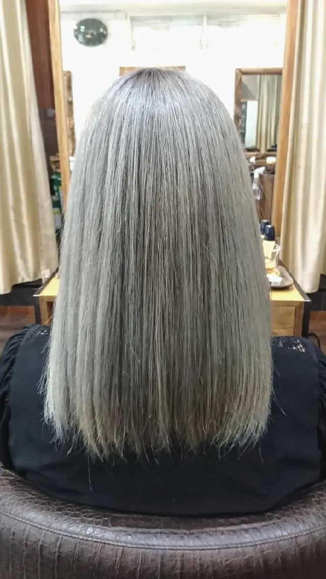 ロング カラー パーマ ヘアアレンジ グラデーションカラー ハイライトカラー ハイライト まとまり💯悩み改善 ★松本尚弥★店長のヘアスタイル