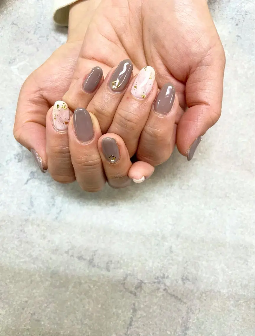 ネイル 大理石ネイル(マーブル) FASTNAIL PLUS 新宿店のネイルデザイン