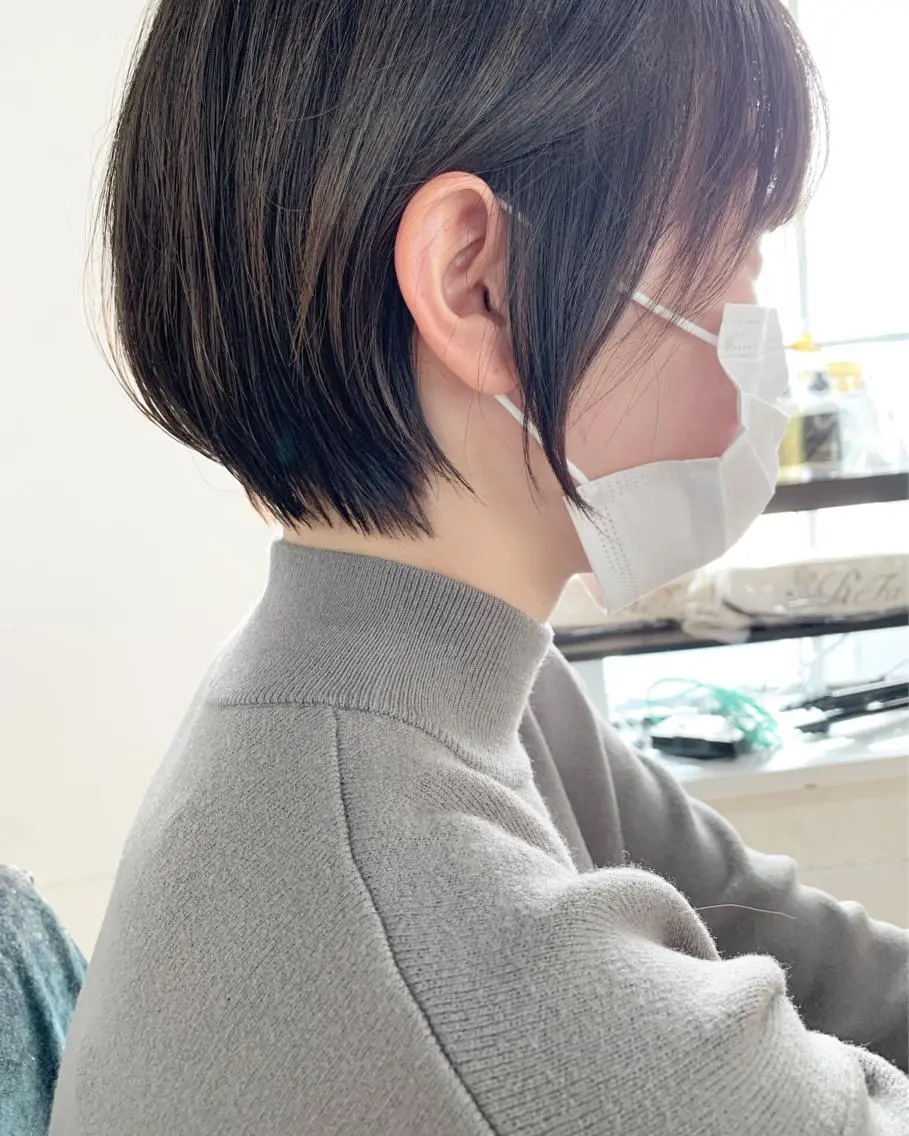ショート ショートボブ ボブ ショートヘア ショート&ボブ井上 菜樹のヘアスタイル