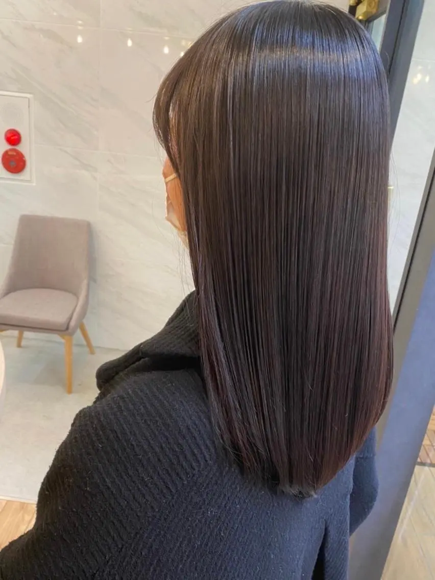 セミロング カラー カット ヘアカラー トリートメント 🎗大槻 武士🎗のヘアスタイル