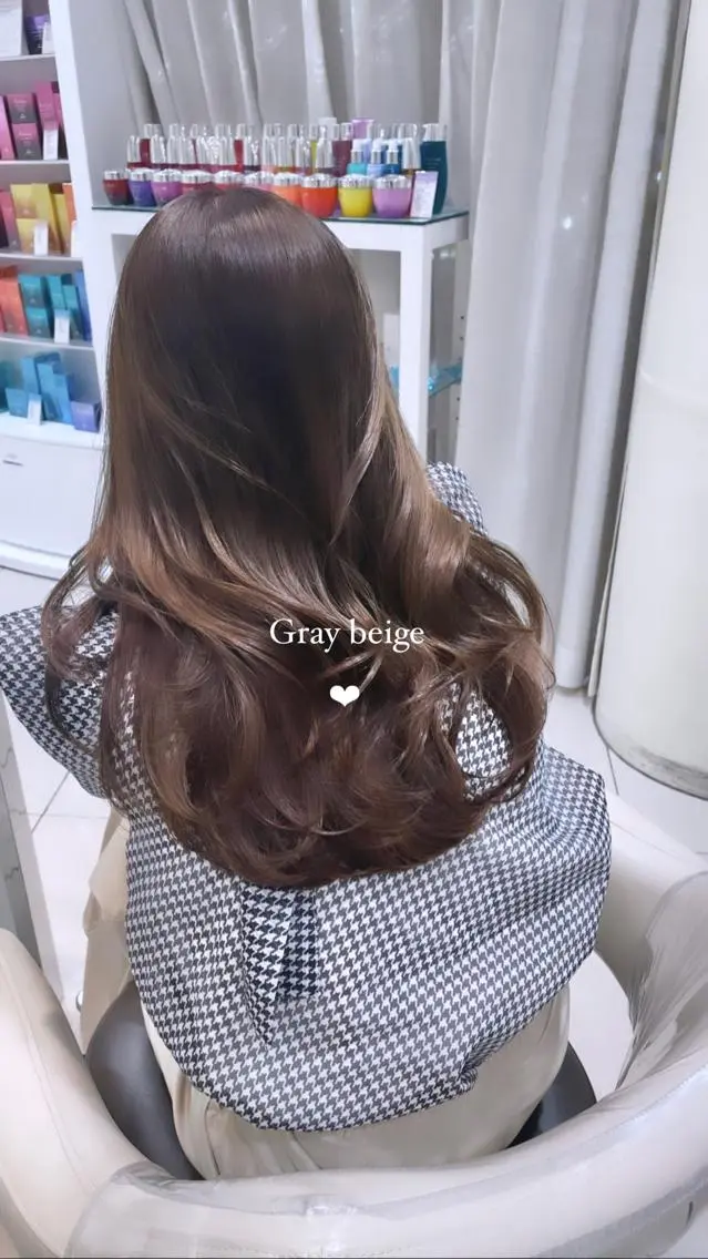 ロング カット ヘアカラー トリートメント ♡大人カワイイ hair♡徳井はやとのヘアスタイル
