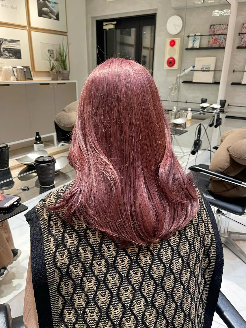 セミロング 透明感/レイヤー スタイル🤎mamiのヘアスタイル
