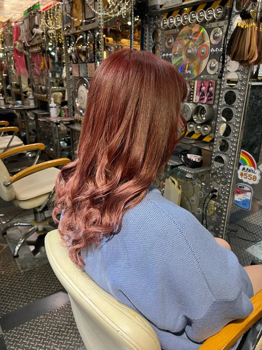 セミロング カラー カット ヘアカラー KOYA コヤのヘアスタイル