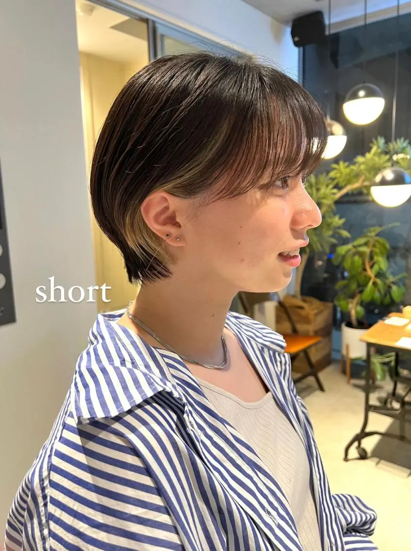 ショート 丸みショート ショートヘア カット 大澤 叶方のヘアスタイル