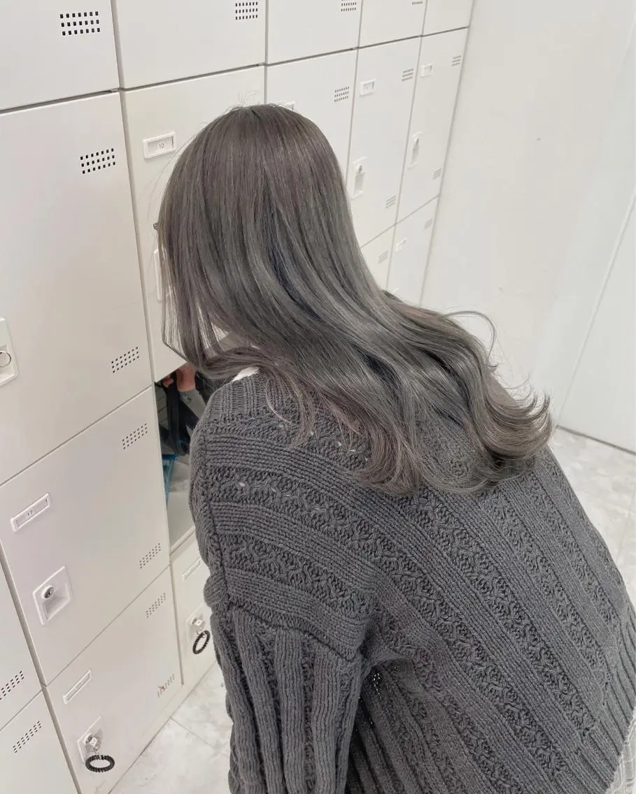 ロング カラー ヘアカラー 💗🤍透明感カラー 🤍💗kanonのヘアスタイル