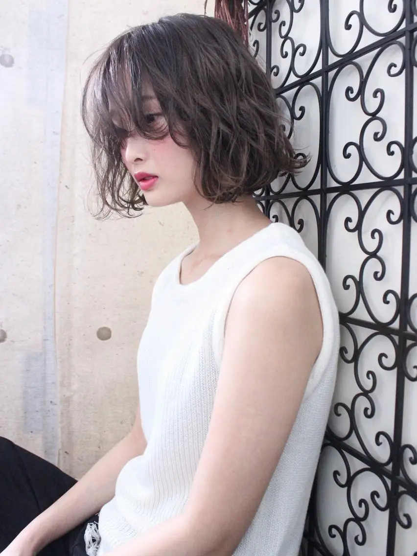 ショート カラー パーマ ooit 【オーイット】のヘアスタイル