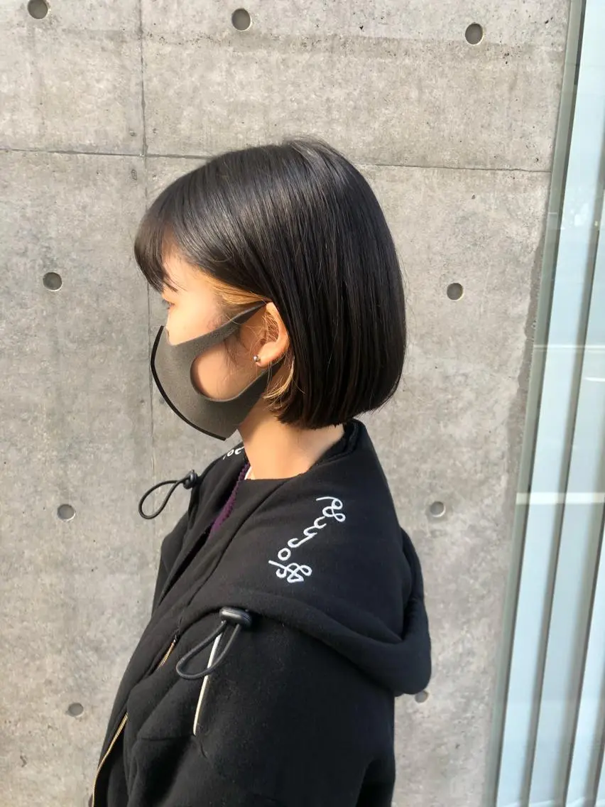 ショート カット やまさきえりこ ニュアンスパーマのヘアスタイル