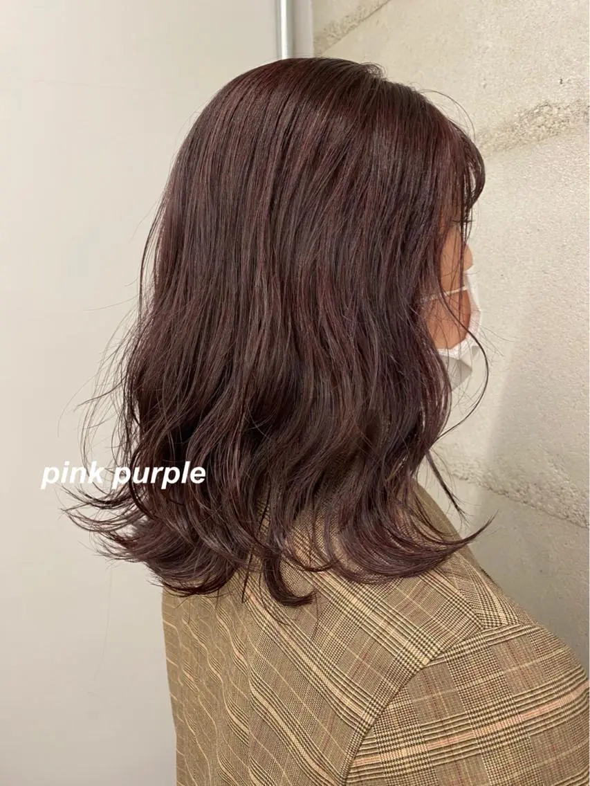 ミディアム カット ナガイ アヤのヘアスタイル