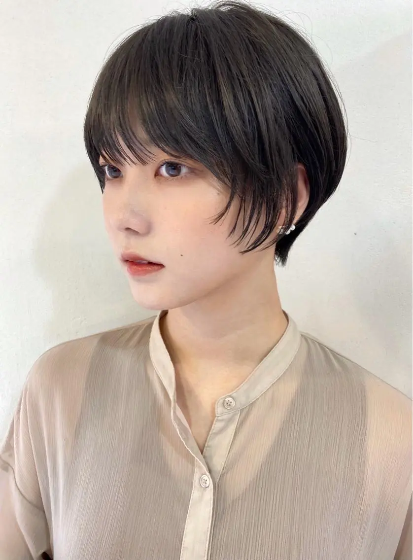 ショート カット トリートメント レイヤー/メンズ 竹田凪儀のヘアスタイル