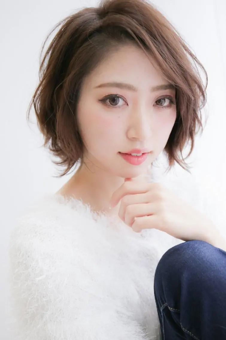 ショート カラー パーマ ヘアアレンジ メンズ キッズ ネイル マツエク・マツパ 【西八王子】Siq ●FM●オーナーのヘアスタイル