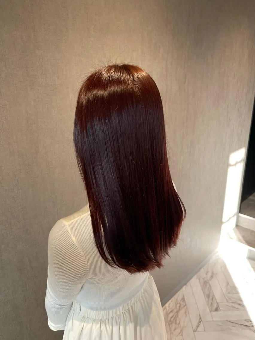 ロング カラー ブリーチ ブリーチなしカラー 高品質シールエクステ /艶髪/HIROのヘアスタイル