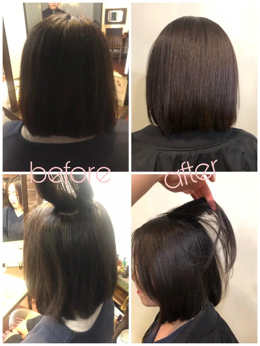 ミディアム Moca 〰️のヘアスタイル