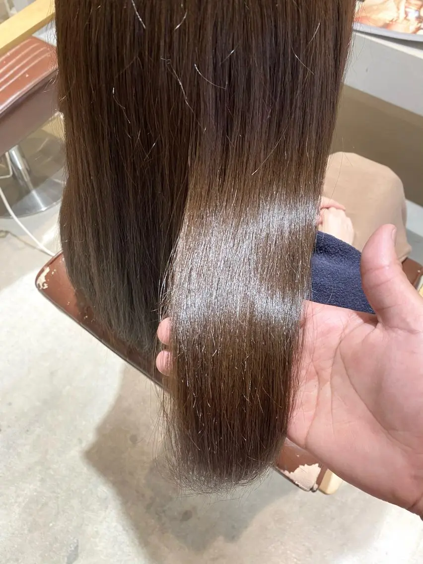 セミロング カラー ヘアアレンジ ネイル マツエク・マツパ 透明感カラー ハイライトカラー 外国人風カラー ハイライト ヨシンモリ 夜23時まで予約🉑 reverieあきらのヘアスタイル