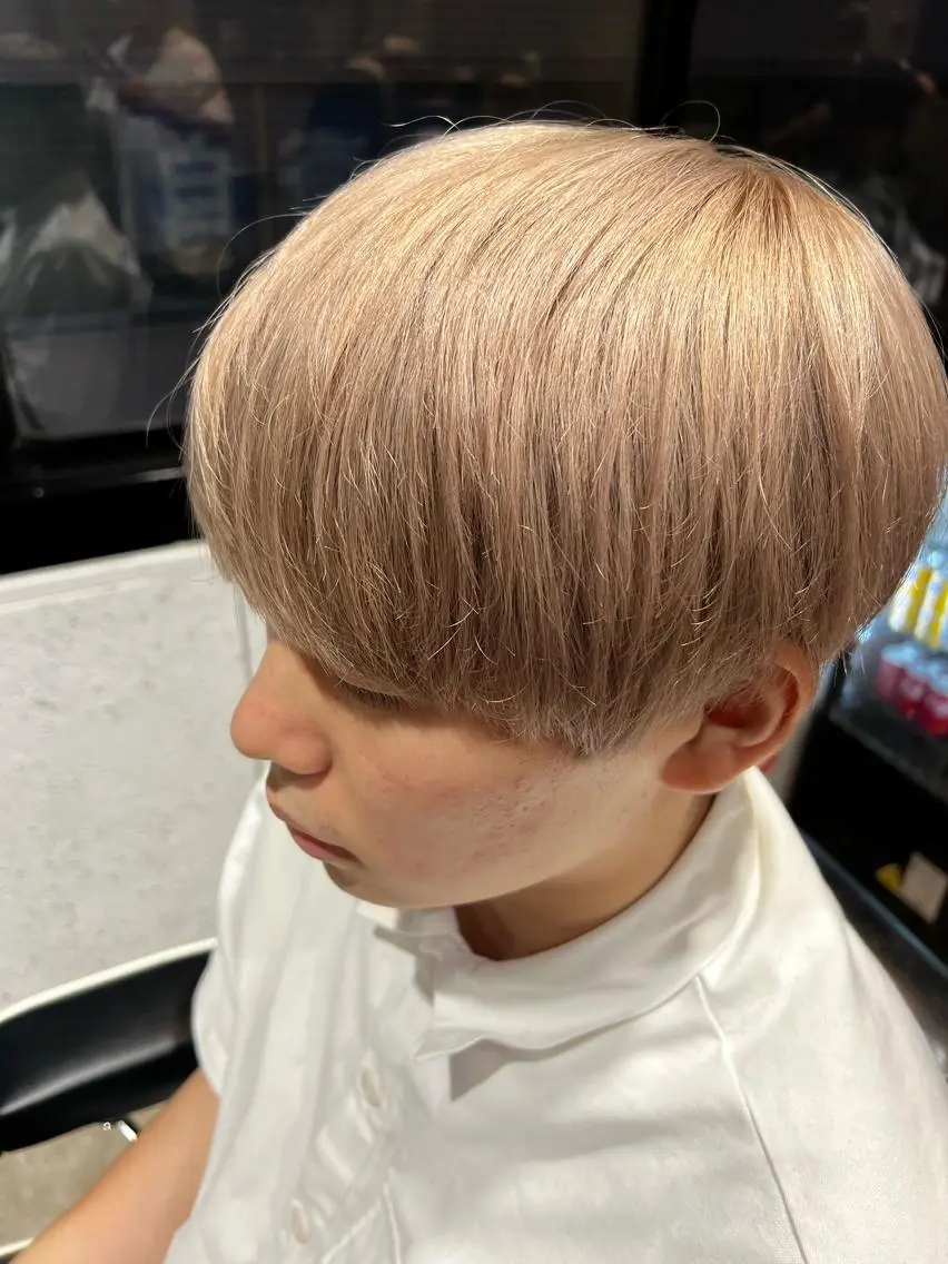 ミディアム カラー メンズ カット ヘアカラー トリートメント メンズ専門　店長 大澤幸平のヘアスタイル