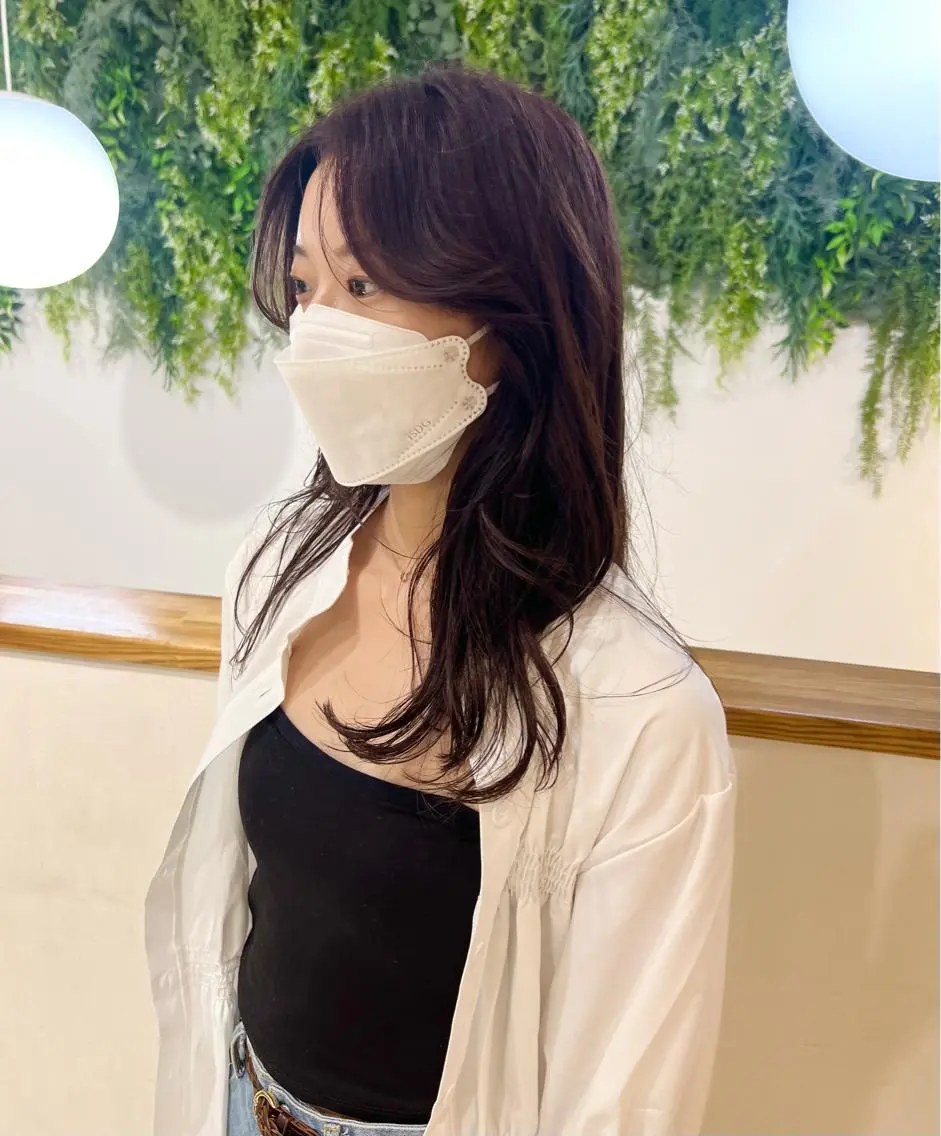 ミディアム ヘアカラー トリートメント 縮毛矯正特化美容師 DAISUKEのヘアスタイル