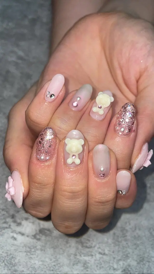 ネイル ハンドネイル Same🎀 所沢ネイルサロンのネイルデザイン