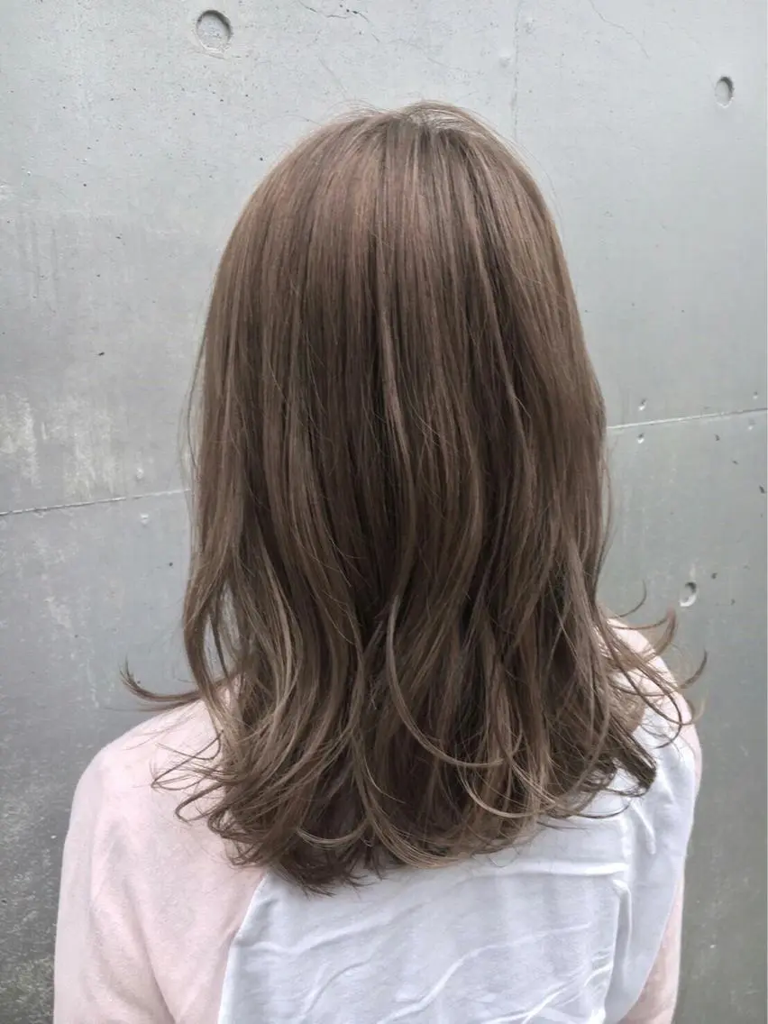 セミロング 店長 茂野聖史のヘアスタイル