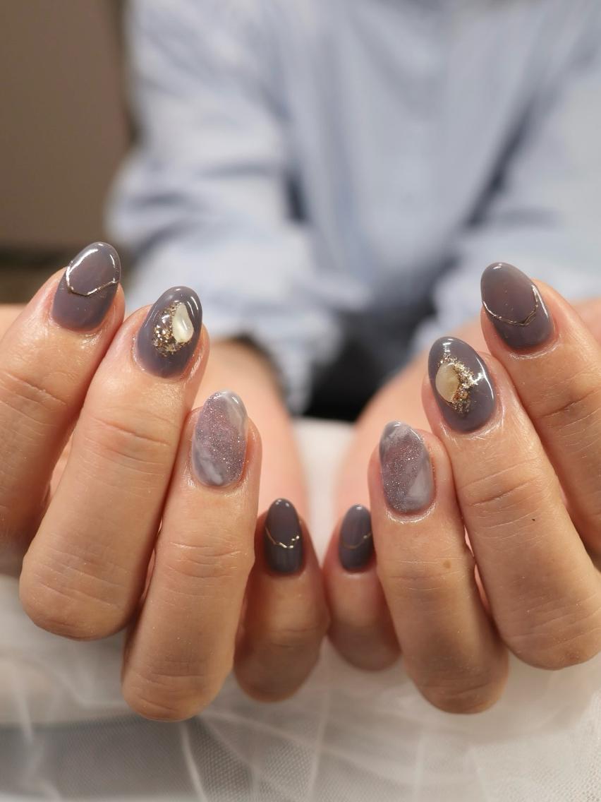 ネイル アートネイル ニュアンスネイル 青木 綾子のネイルデザイン