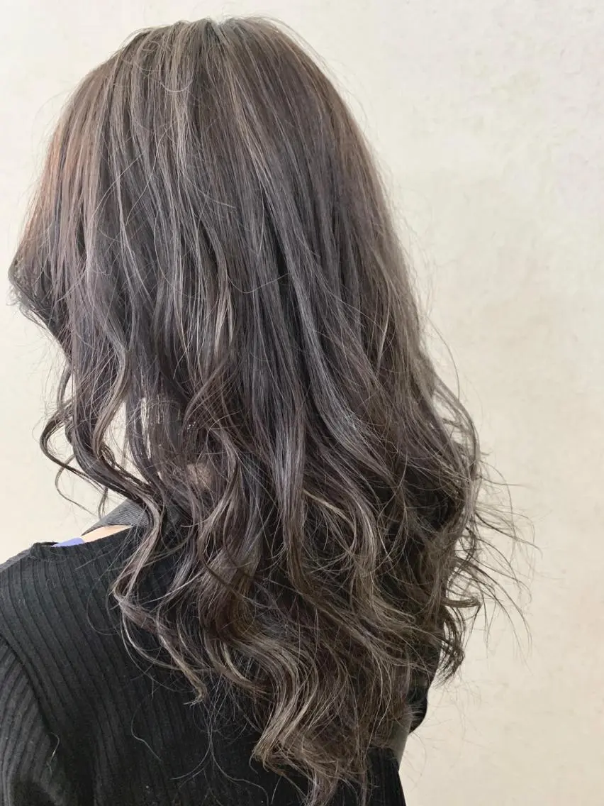 セミロング ヘアカラー 倉林隆一/艶髪🌸 透明感/髪質改善のヘアスタイル
