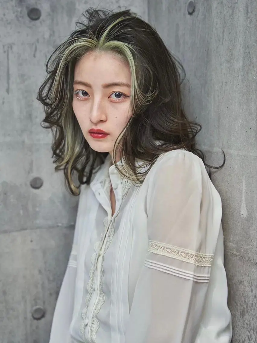 セミロング ヘアカラー トリートメント ヘアセット "必ず可愛く” TAKUTOのヘアスタイル
