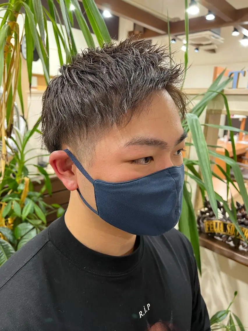ショート カラー カット ヘアカラー トリートメント 仕上がり満足度 No.1池田篤史のヘアスタイル