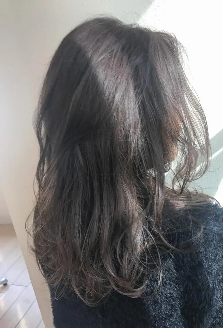 ミディアム カラー ブリーチ ダブルカラー 【1日2名様限定】 AFLOAT白川雄副のヘアスタイル