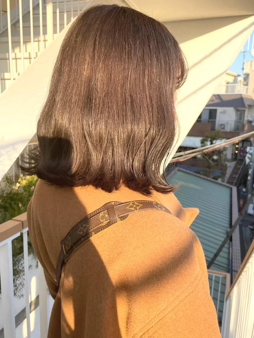 セミロング カラー ヘアアレンジ メンズ似合わせ🪞 kotoriのヘアスタイル