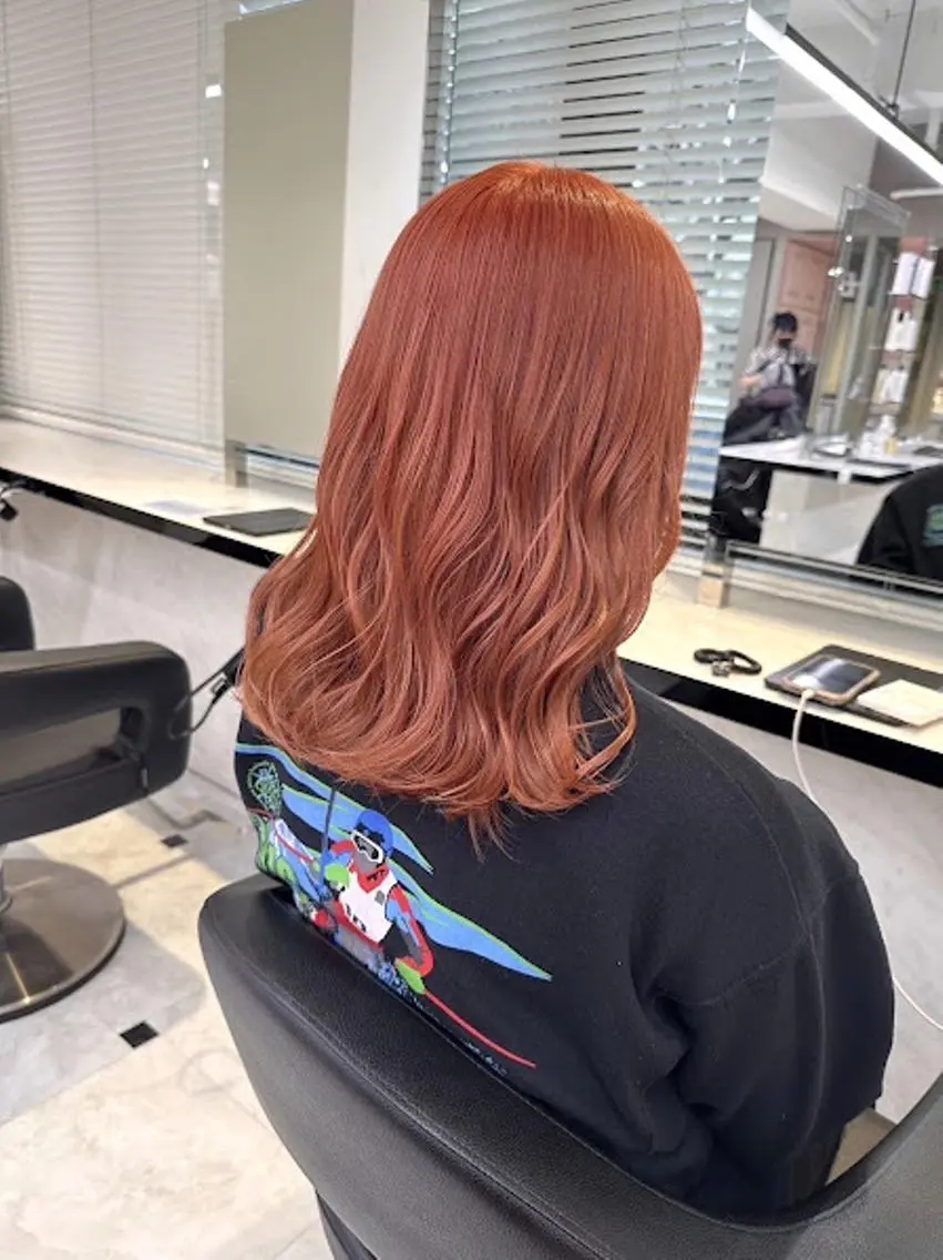カラー 【公式】JUICE 原宿店のヘアスタイル