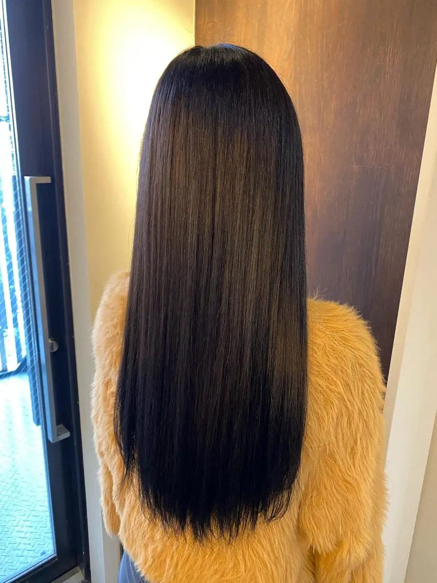 ロング 水谷 菜央のヘアスタイル