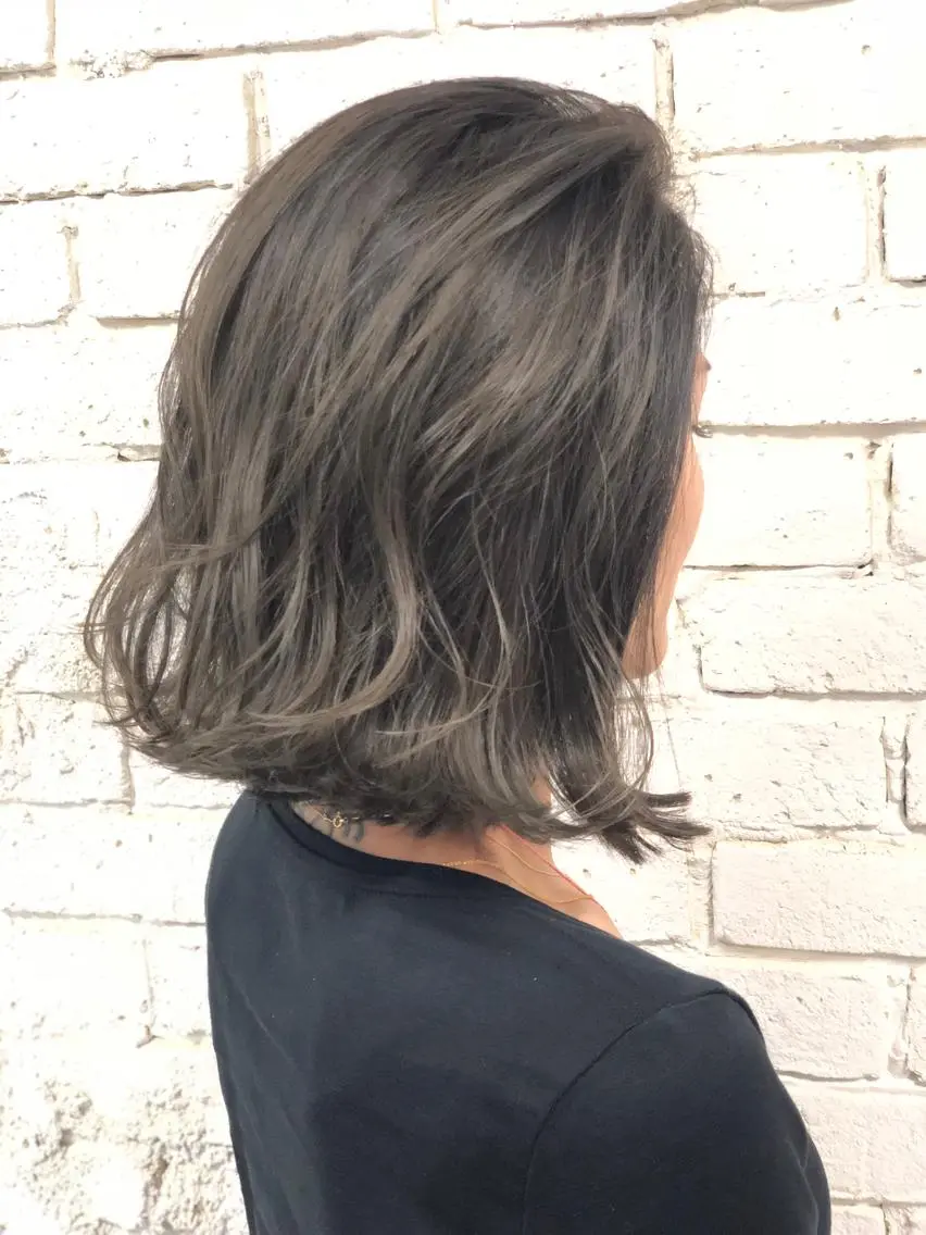 ミディアム カラー イルミナカラー welring hair salonのヘアスタイル