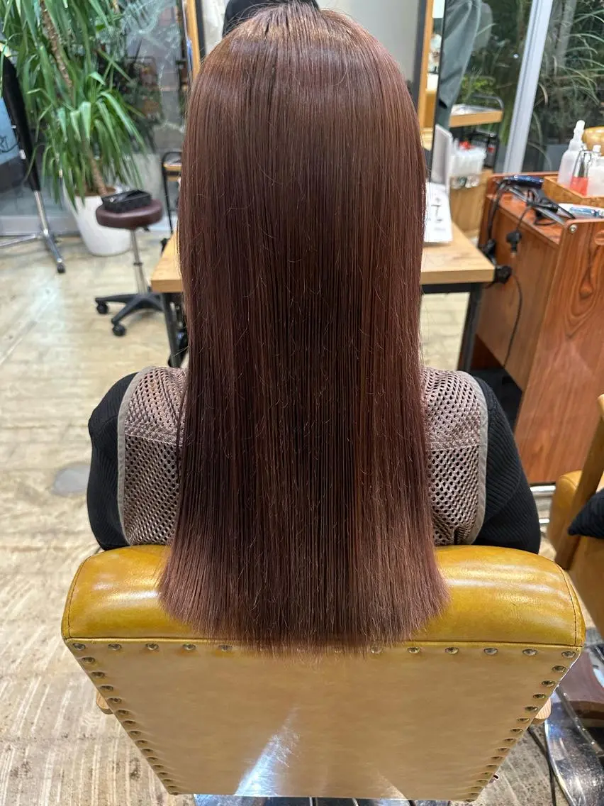 セミロング トリートメント 川口開世 cutのヘアスタイル