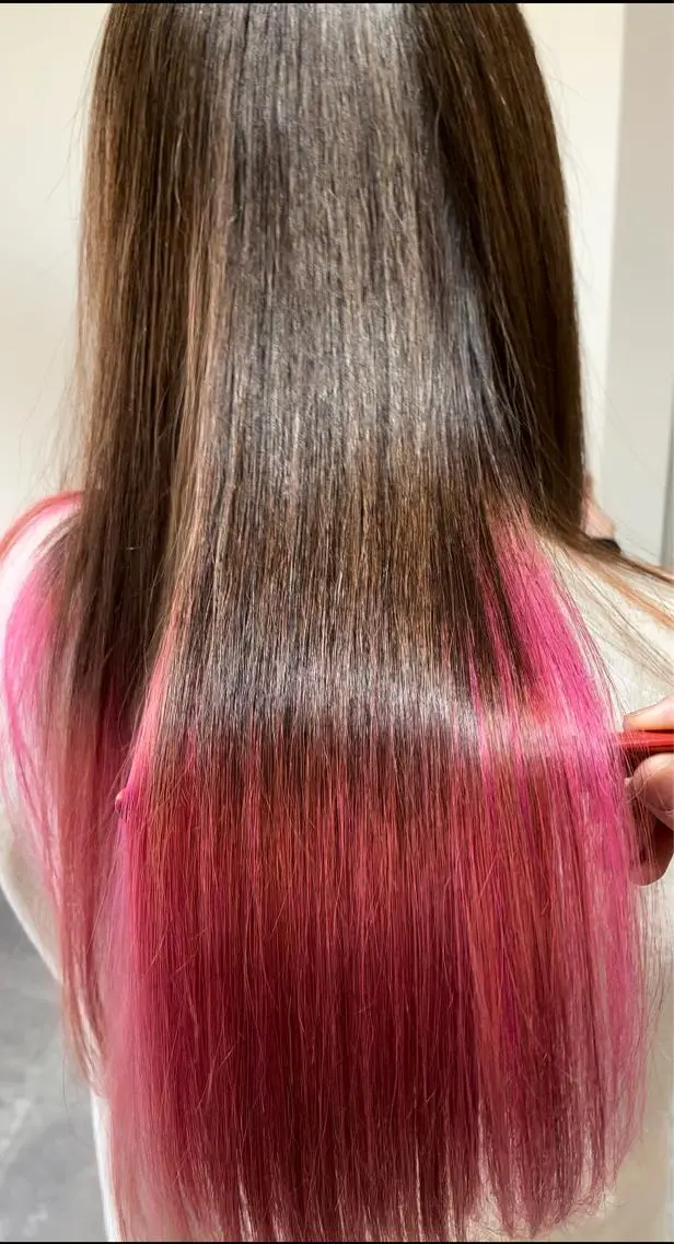ロング カット ヘアカラー トリートメント 岐阜茜部/髪質改善 平田ヒデカズのヘアスタイル