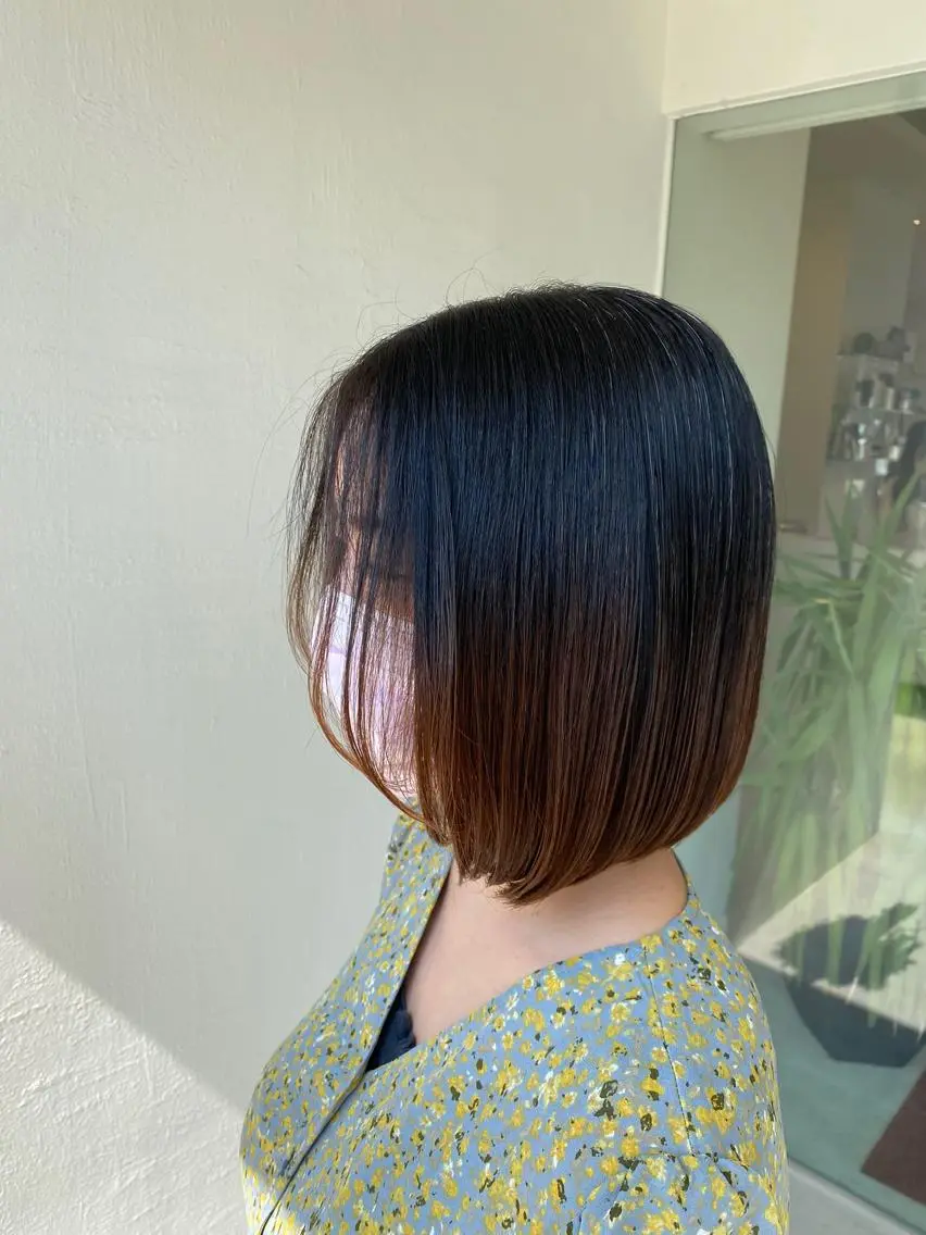 ミディアム くせ毛 鹿児島 聖来のヘアスタイル