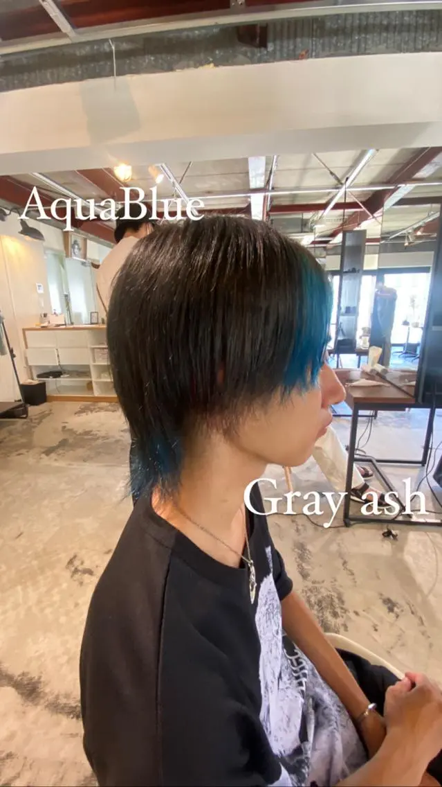 ショート メンズ カット ヘアカラー フェード特化✂︎ ✂︎sunのヘアスタイル