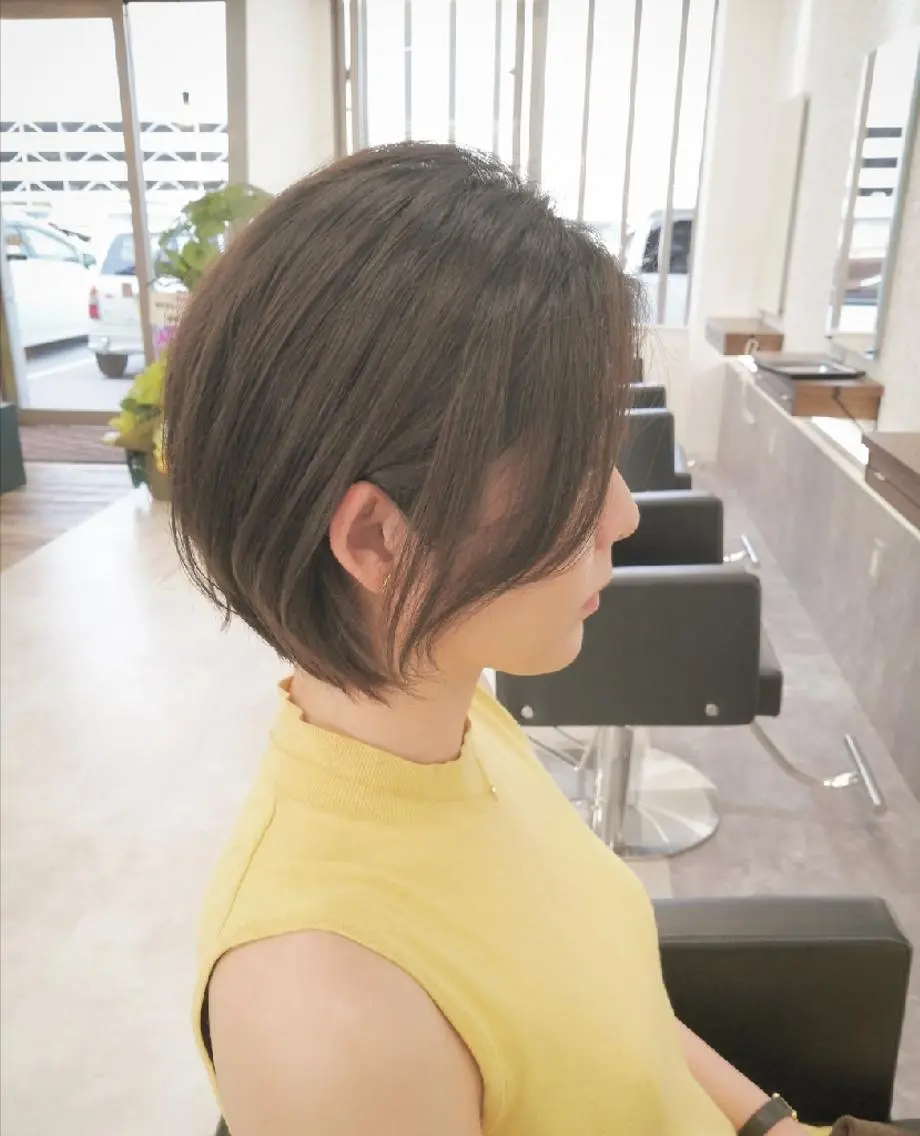 ショート カラー パーマ ヘアアレンジ ネイル キッズ メンズ マツエク・マツパ カット ヘアカラー トリートメント 6月オープン♪豊見城 Lodattu✁清水のヘアスタイル