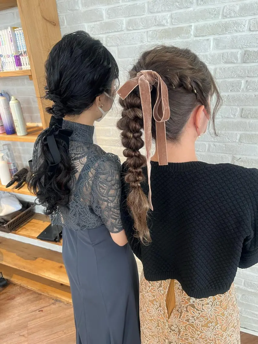 ロング ヘアアレンジ Topstylist YUKIのヘアスタイル