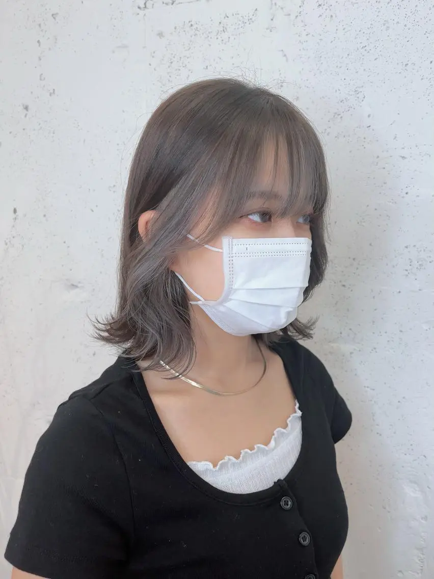 ショート カラー 透明感ハイトーン🦄 キラ🌈のヘアスタイル