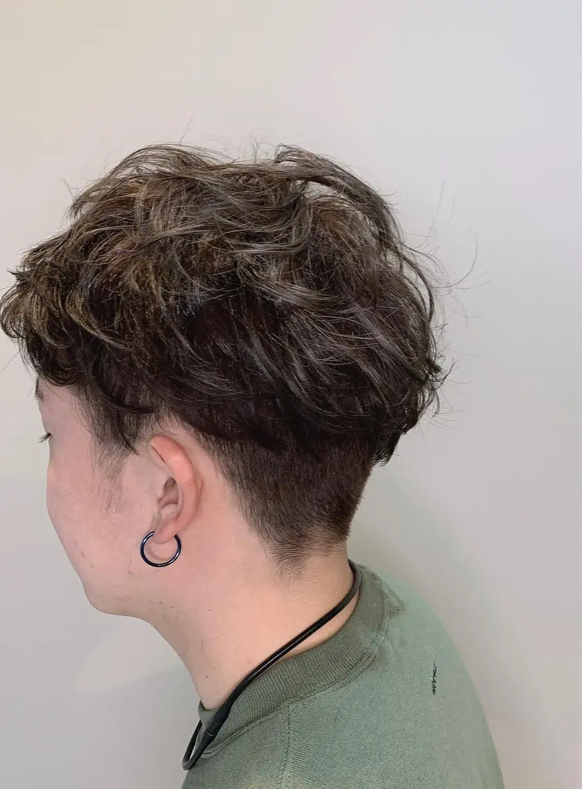 カラー メンズ diarスタイリスト 山田のヘアスタイル