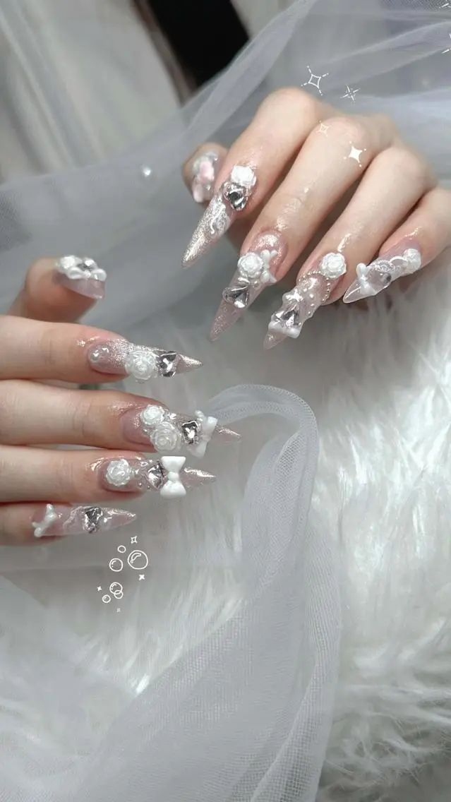 ネイル フレンチネイル ジェルネイル ハロウィン 韓国ネイル マグネットネイル ハンドネイル Hbaby nailのネイルデザイン
