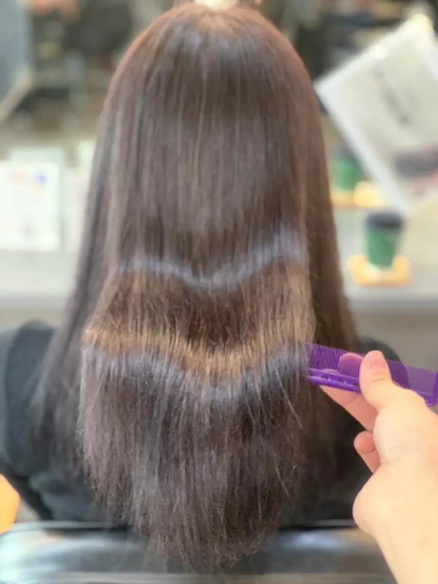 セミロング カラー ヘアカラー トリートメント 🌛ダブルカラー 🌜SAYAKAのヘアスタイル