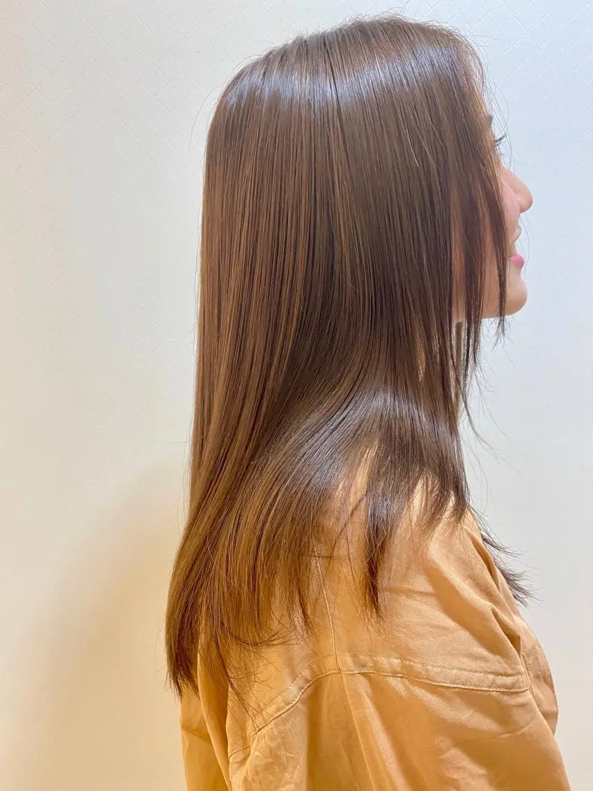 ロング トリートメント 🌈髪質改善/縮毛矯 正特化🌈鈴木一寿のヘアスタイル