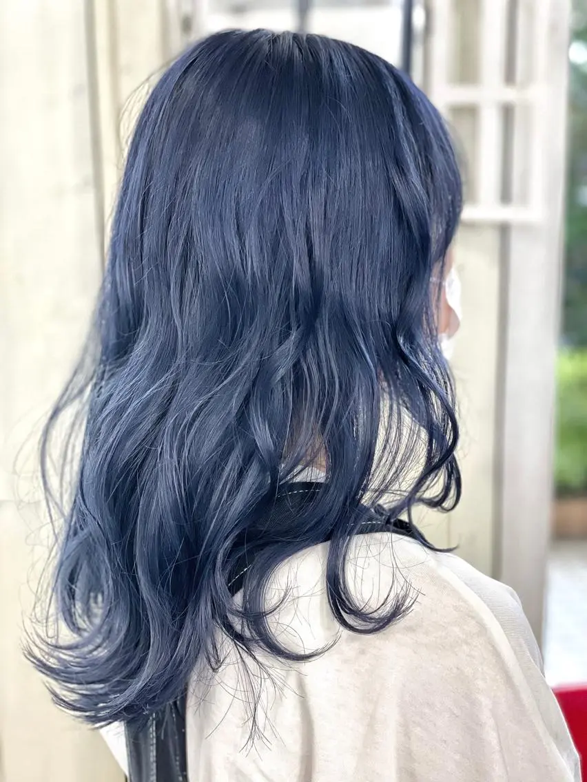 ロング 青木 優歩のヘアスタイル