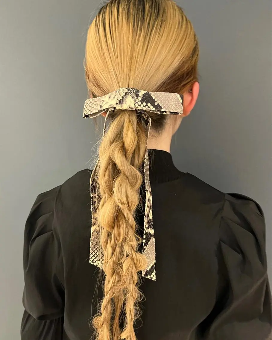 ロング カラー パーマ ヘアアレンジ キッズ 子どものヘアアレンジ デザインカラー 原宿/キシタのヘアスタイル
