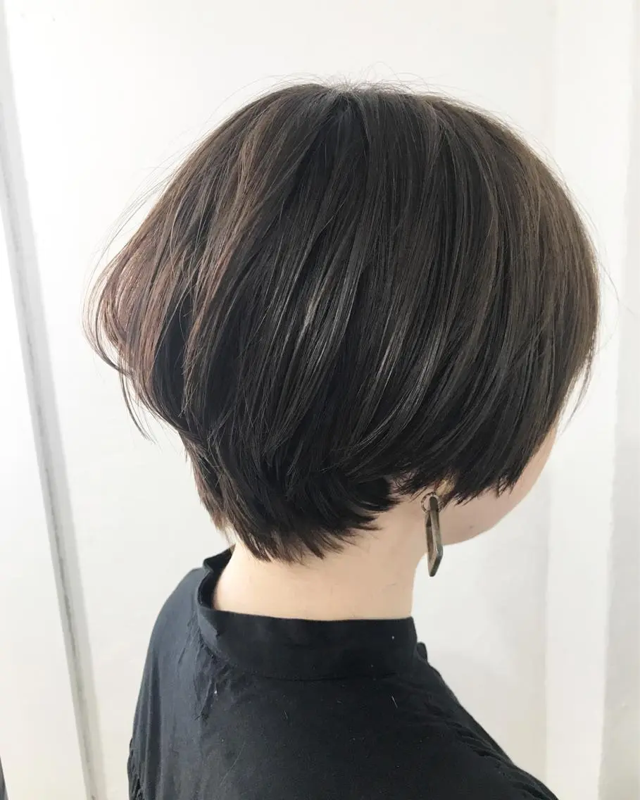 ショート ハンサムショート ショートヘア ショート&ボブ井上 菜樹のヘアスタイル