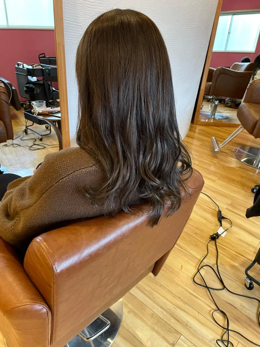 ロング ヘアアレンジ 髪質改善 トリートメント カット トリートメント 北九州美容室 🕊️わかな✂︎のヘアスタイル