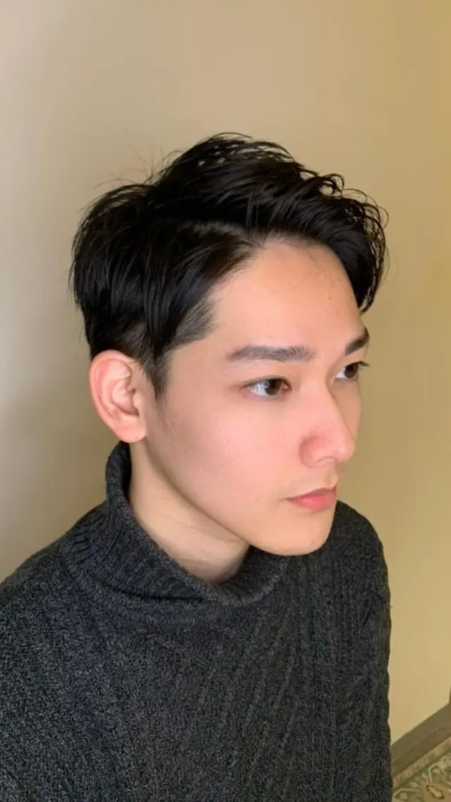メンズ メンズバレイヤージュ メンズブリーチ メンズハイライト メンズインナーカラー メンズ韓国風 TOCCA HARUKA のヘアスタイル