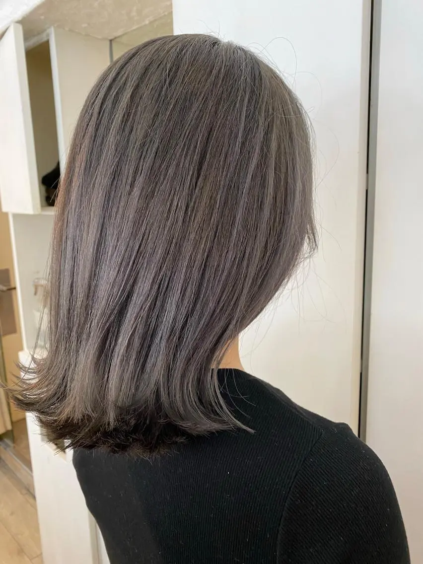 ミディアム 橋口 亮平のヘアスタイル